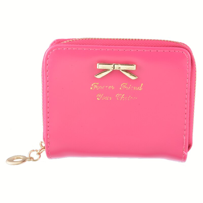 Women Long Clutch Wallets Female PU Leather Bowknot Coin Bag Phone Purses Lady Cards Holder Wallet: 15