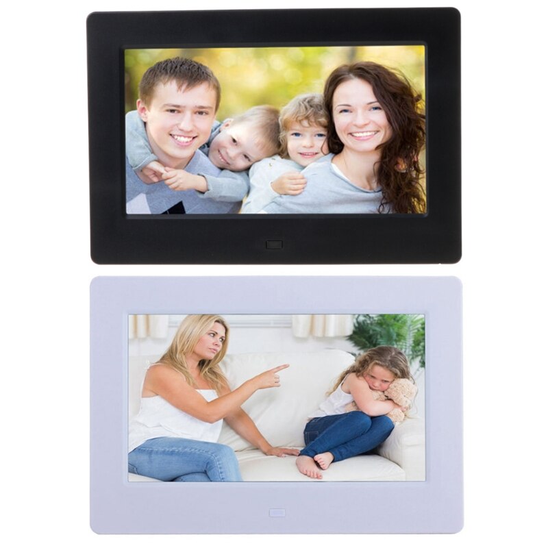 7 Inch Digitale Fotolijst Digitale Fotolijst Met Tn Display Speler Met Afstandsbediening