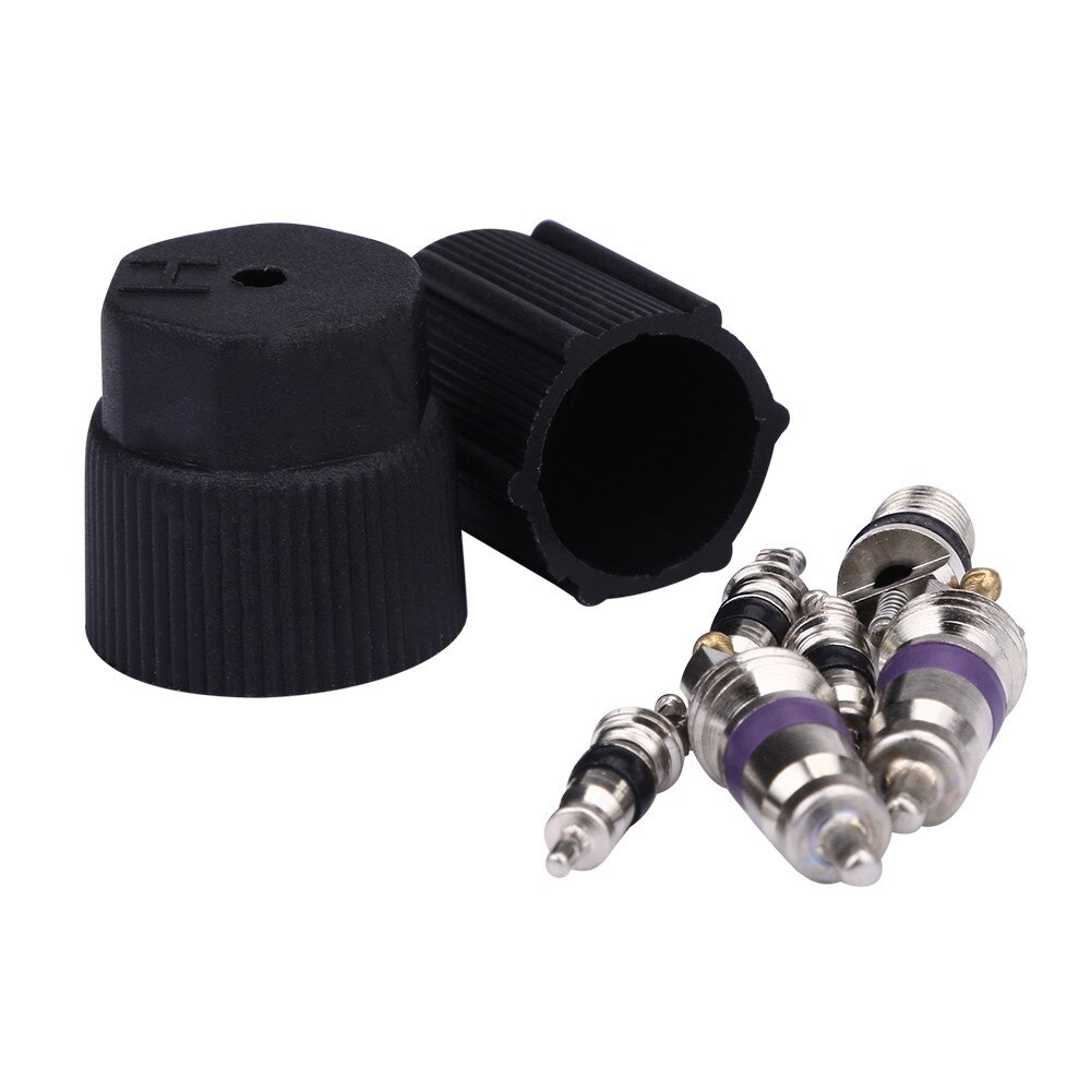 AC Systeem Cap & Valve Service Kit + Schrader Ventiel Remover-Installer Tool voldoen aan of overtreffen OEM specificaties