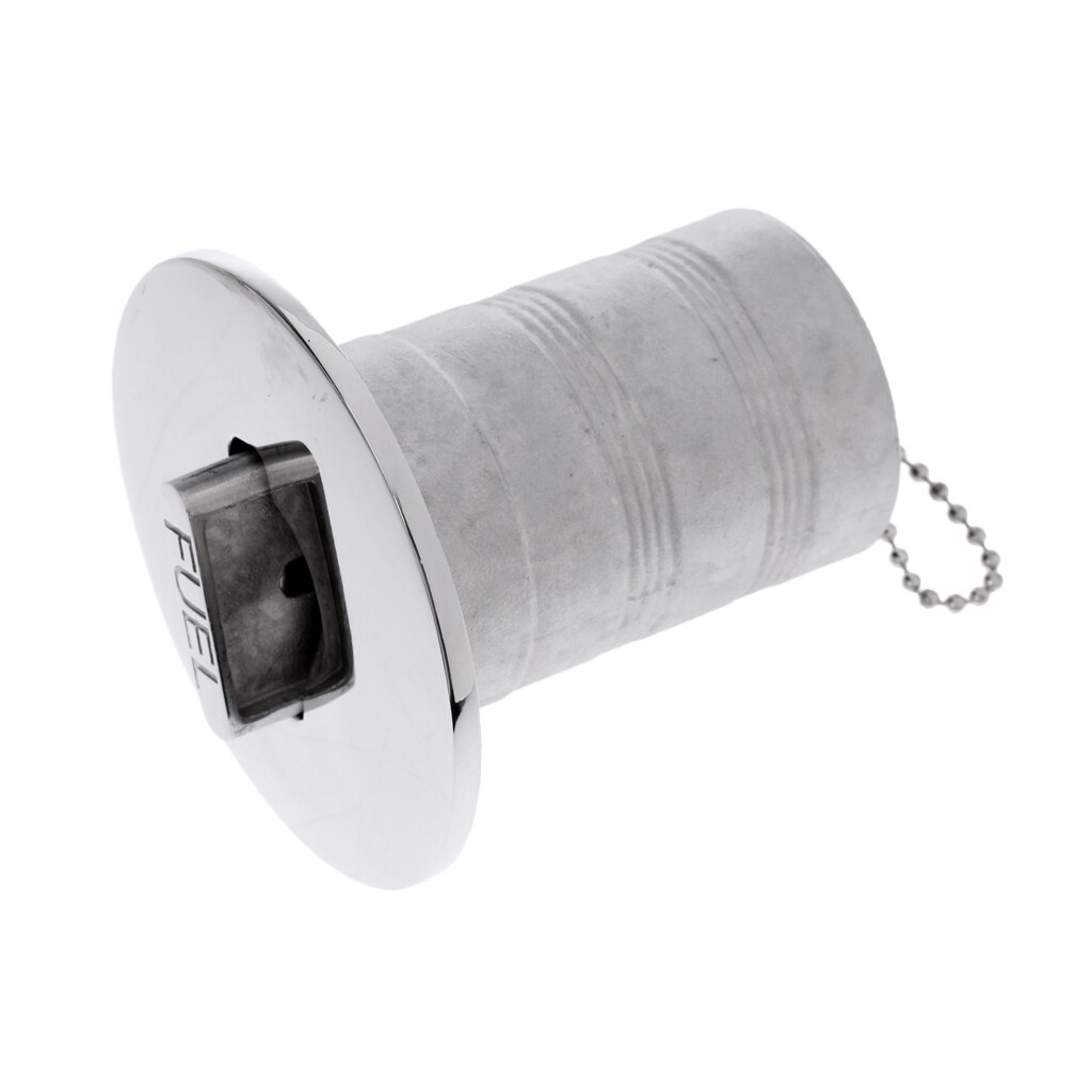 Stainless steel tank filler neck filler cap Ø 38 mm for water & fuel boat tank