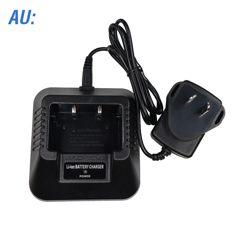 Original Baofeng UV-5R UE/EE. UU./REINO UNIDO/USB/cargador de batería de coche Radio bidireccional UV5R DM-5R cargador Baofeng Walkie Talkie UV-5R Accesorios: Naranja