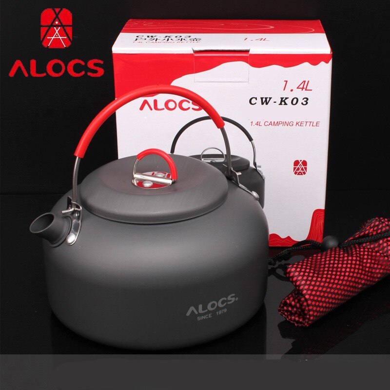 ALOCS Alocs 1.4L/1.4L Outdoor Kettle Ultra-Portable Tea Pot CW-K03