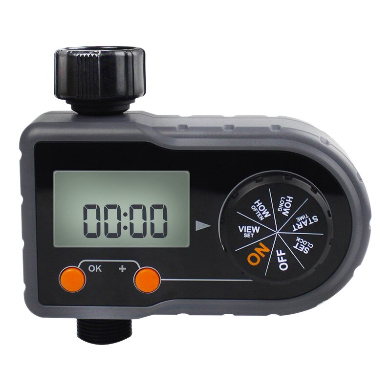 Digital Water Timer Solenoid Valve Home Garden Automatic Water Timer Garden Irrigation Controller System with LCD Display