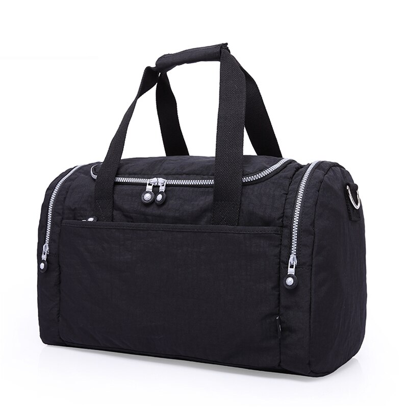 TEGAOTE – sacs de voyage grande capacité pour femmes, 2022, sac de voyage imperméable, sac de voyage, fourre-tout décontracté, grand voyage de week-end, sac touristique: Black