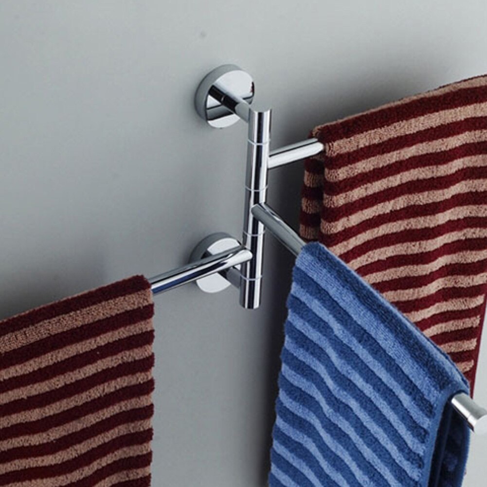 Handdoekenrek 4/3/2 Armen Handdoek Opknoping Badkamer Handdoekenrek Beweegbare Handdoek Bars Badkamer Producten Rvs swivel Bars