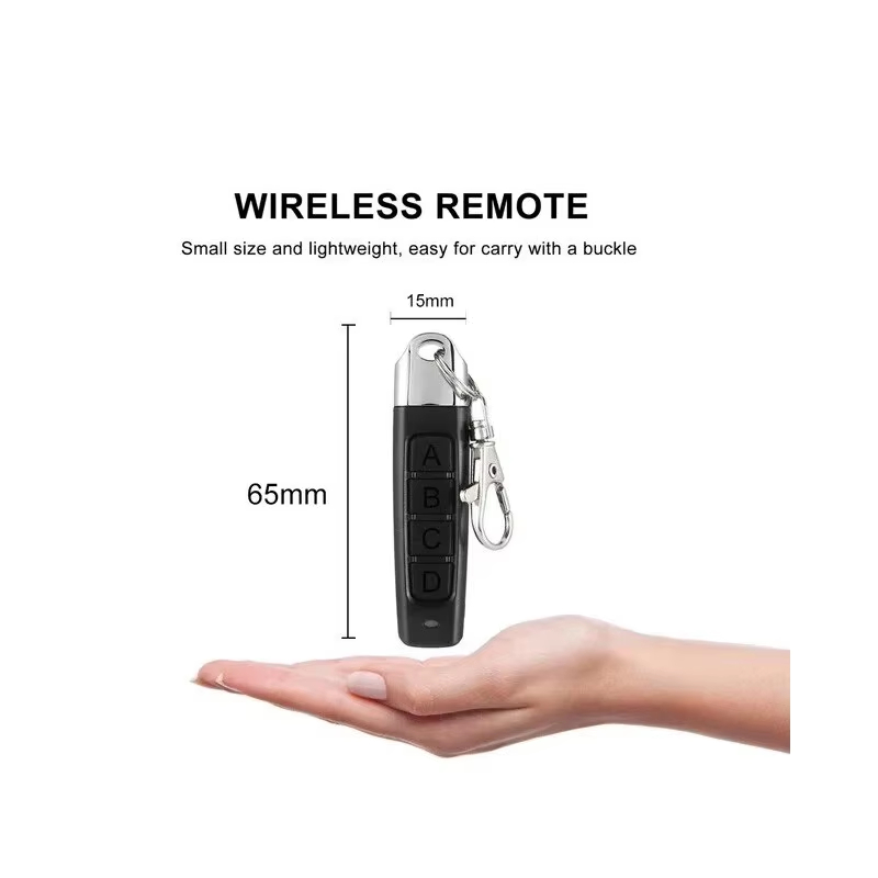 433MHZ kopiuj pilot automatyczny 4 kanałowy kod brama garażowa mechanizm otwierania drzwi pilot powielacz kod klonowania kluczyk samochodowy