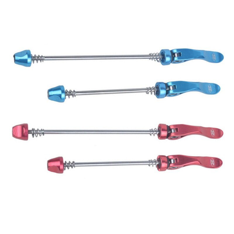 148/185mm Quick Release Bicycle Wheels Lock Bicycle Wheel Hub Skewers Front Rear Quick Release Skewers Road Bike Clip Lever Axle