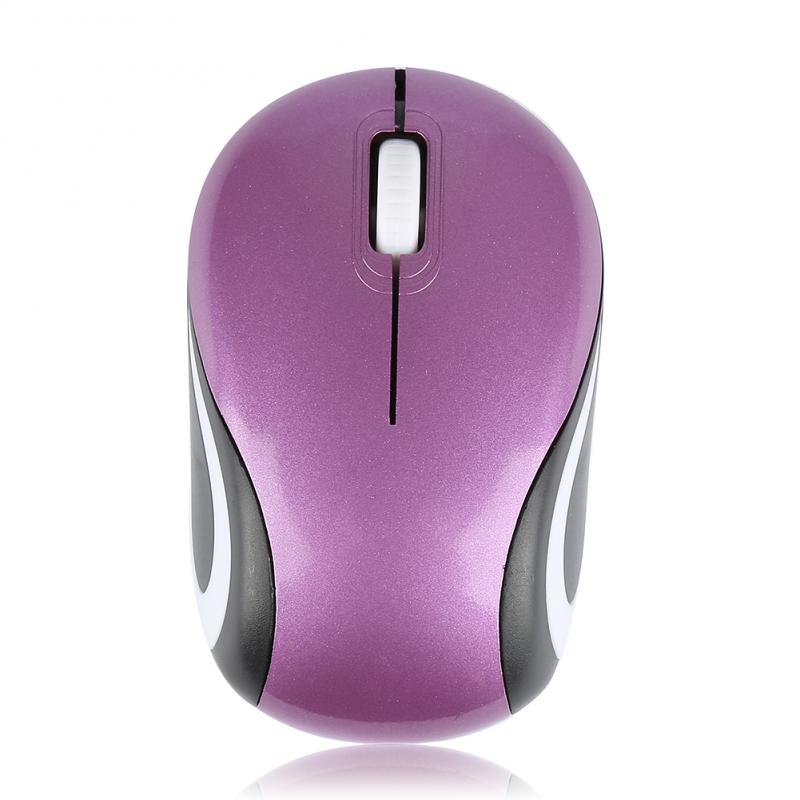 Mini souris optique de jeu sans fil Ultra fine, accessoire Portable pour PC Portable et ordinateur de bureau: 03