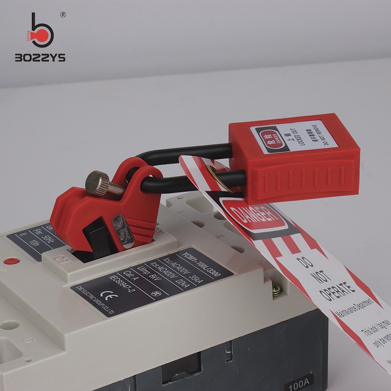 Small and medium circuit breaker lock Industrial electric air switch handle lock Energy isolation Equipment safety lock BD-D14