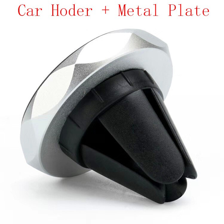 Auto Telefon Halter Magnetische Air Vent Halterung Mobile Smartphone Ständer Magnet Unterstützung Zelle in Auto GPS Für iPhone XS Samsung auto Halter: WHITE