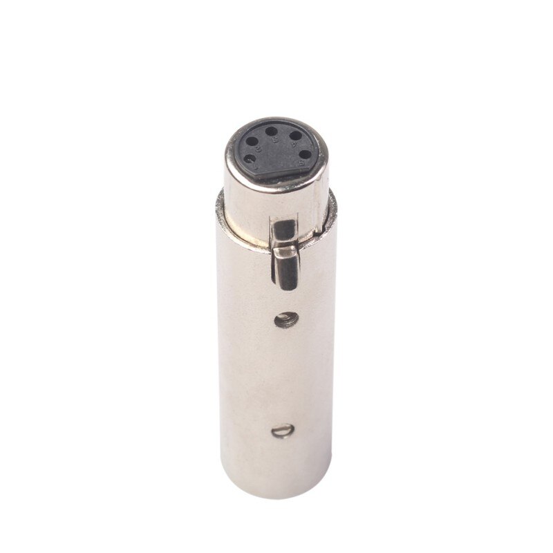 Convertisseur 3 broches XLR mâle à 5 broches XLR femelle adaptateur pour caméscope, lumière de Signal DMX