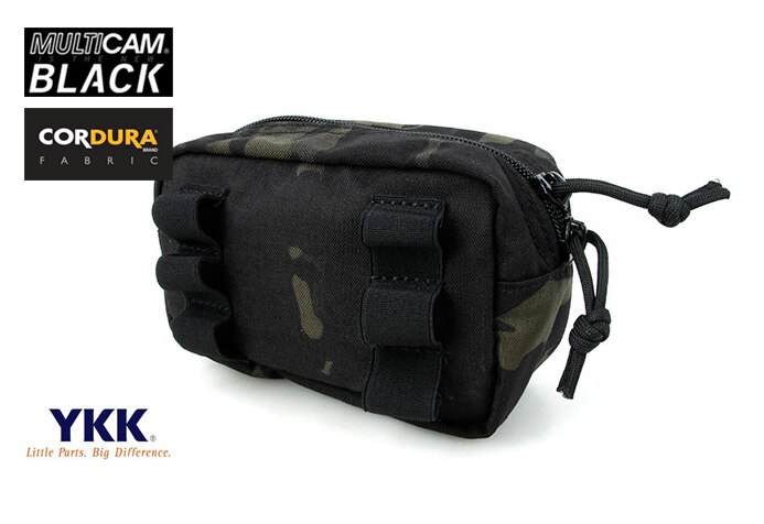 TMC 6ID GP General Purpose Pouch Multicam Black Utility MOLLE Belt Waist Pouch(SKU050989)