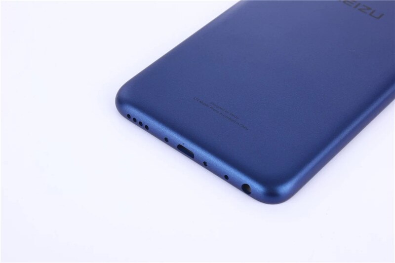 M5 capa original para meizu m5, mini caixa, bateria de plástico, smartphone, porta, capa de substituição