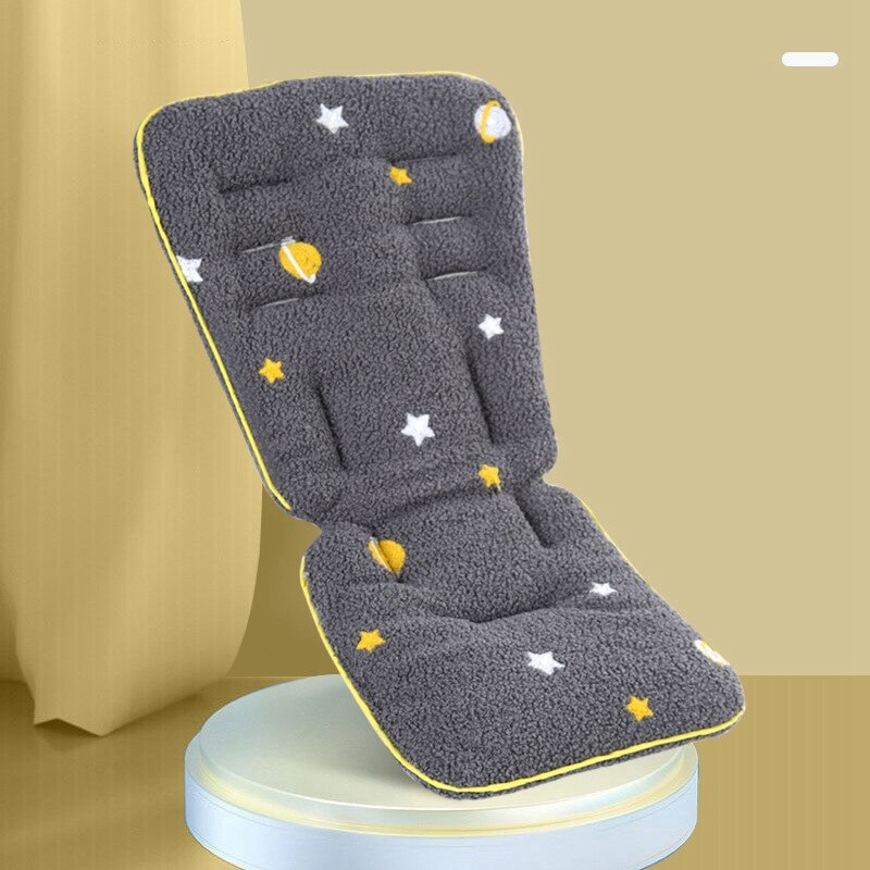 Assento do bebê assento de assento do bebê assento de assento de carro assento de assento de assento de assento de bebê almofada de assento infantil fluff universal para carrinho de criança, assento de carro