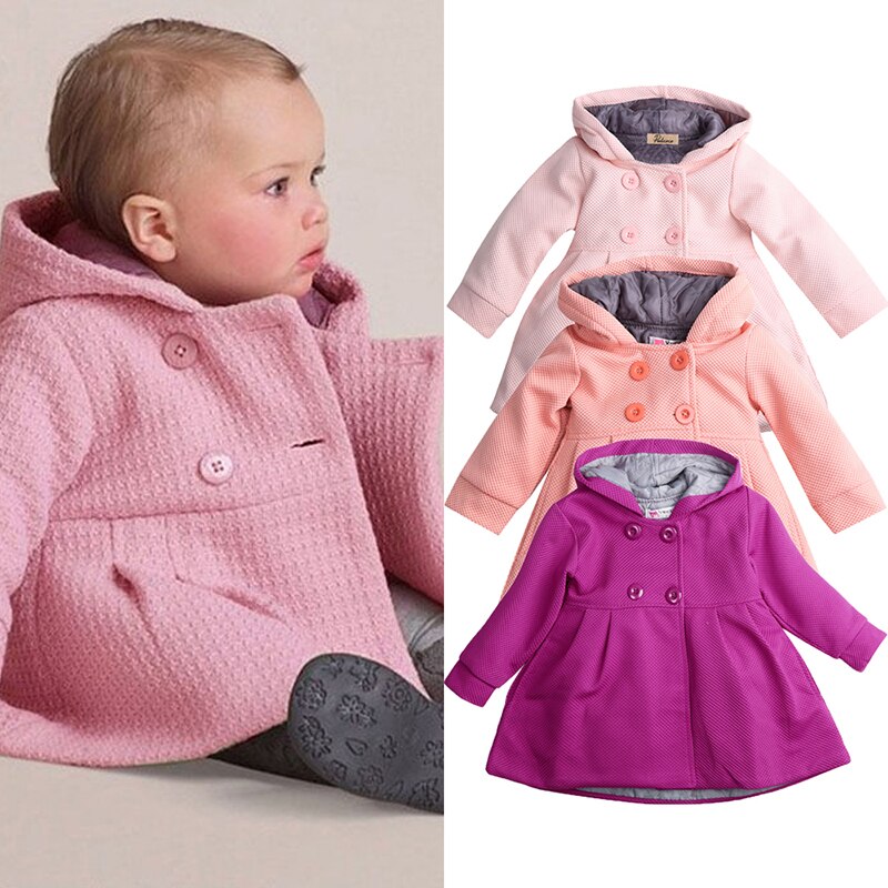 Crianças Roupas Casacos Meninas Crianças Com Capuz Zipper Hoodies Blusão Casaco Bebê Moda Infantil Para A Menina de Volta à Escola de Inverno