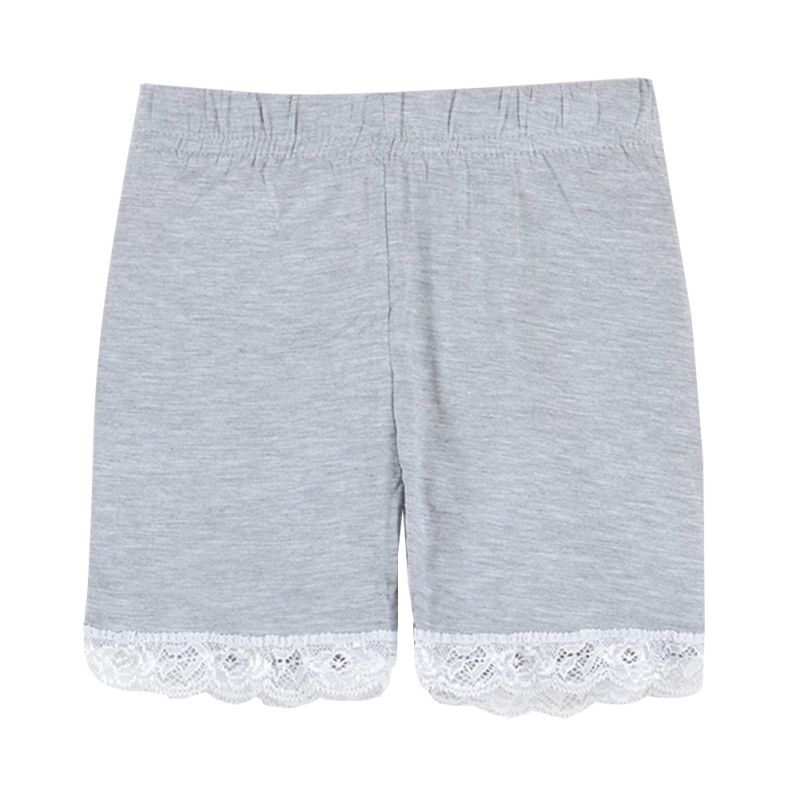 Kinderen Korte Broek Baby Meisjes Casual Shorts Veiligheid Stretch Shorts Kids Leggings met Kant Patroon