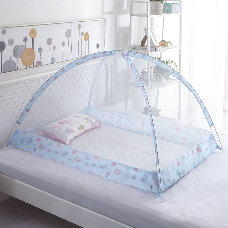 Kinderbett-Überdachung, Moskitonetz-Ständer, Halter-Set, verstellbar, zum Aufstecken, für Kinderbett-Überdachung, Halter, Rack, Moskitonetz-Zubehör, 0, 12 Monate: Licht Grau