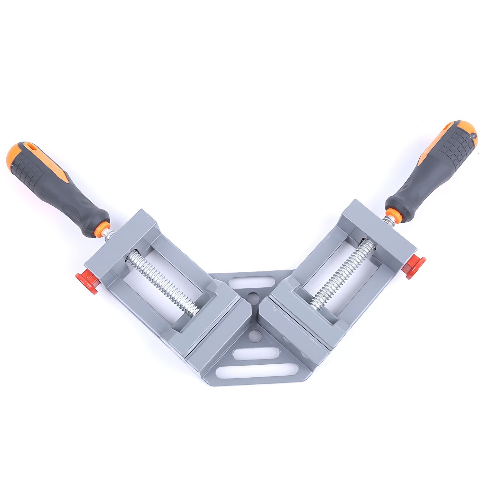 90 Graden Hoek Klem Quick-Jaw Dubbel Handvat Lente Geladen Rechte Hoek Klem Swing Kaak Houtbewerking Lassen Clip Klem tool