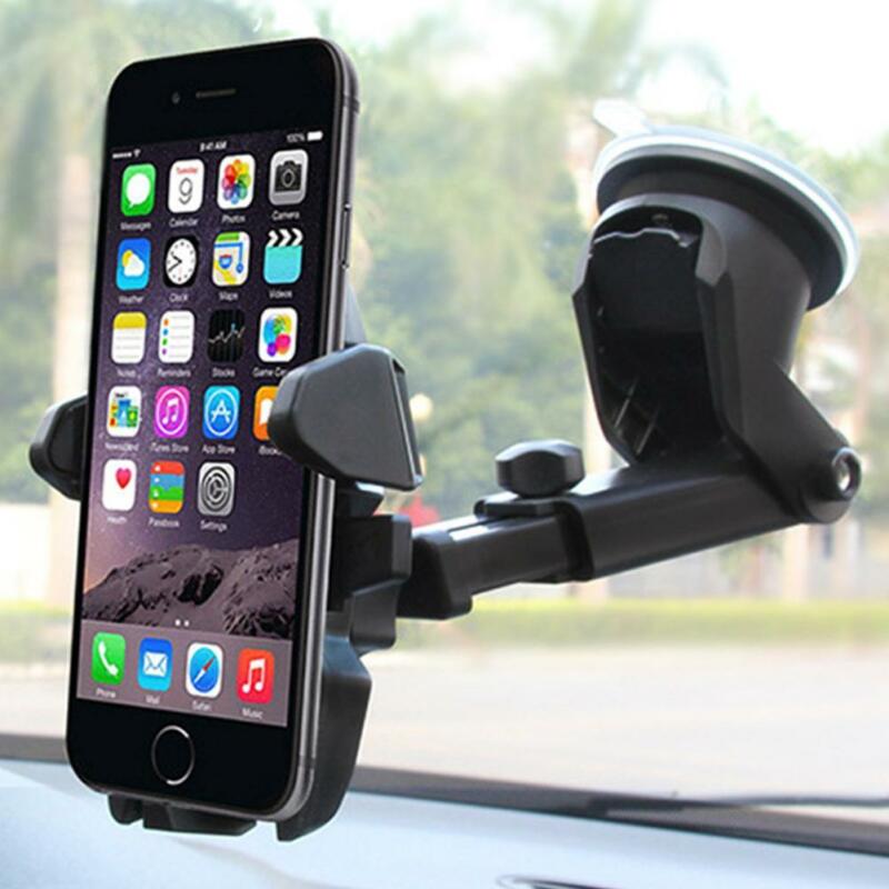 Universele Auto 360 ° Voorruit Houder Stand voor Mobiele Telefoon Voor iPhone Samsung Universele Auto Bracket