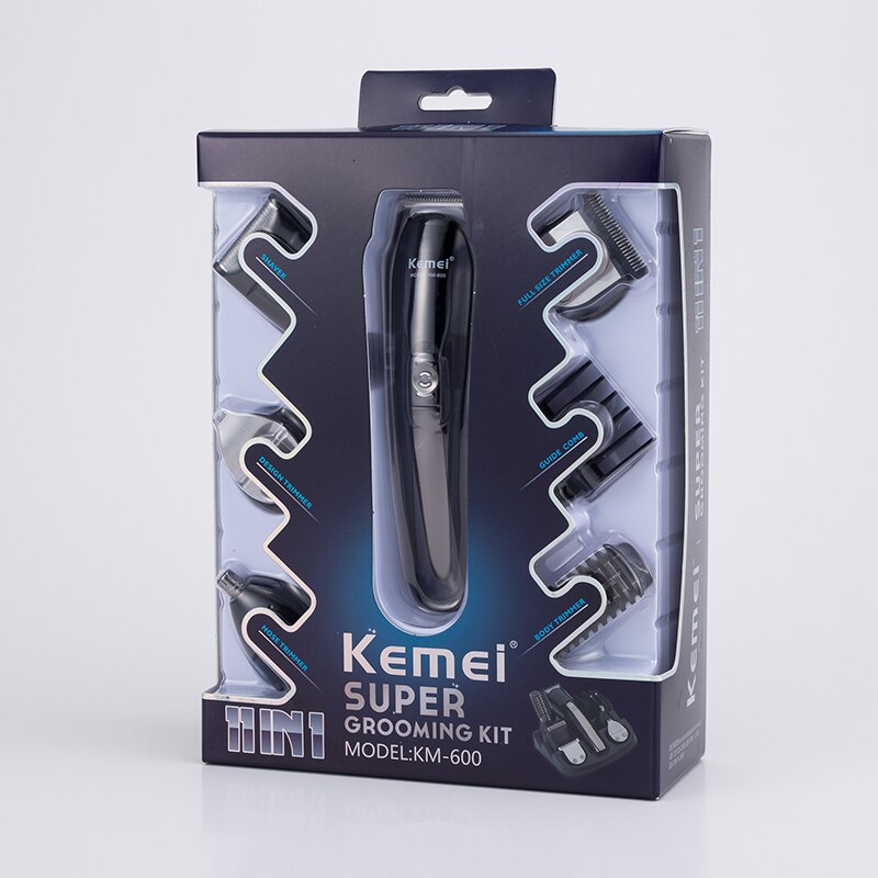 Kemei 11 In 1 Professionele Tondeuse Elektrische Baard Snijmachine Cutter Man Grooming