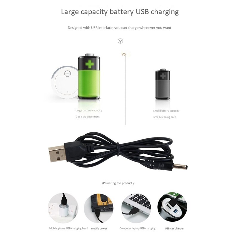 Robot Stofzuiger 1800Pa Krachtige Zuigkracht 3 In 1 Huisdier Haar Thuis Droog Nat Dweilen Robot Lading vacuüm Mini