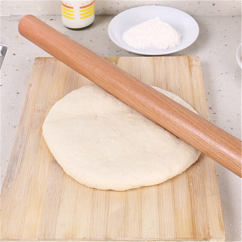 Non-stick Cake Fondant Gebak Houten Deegroller Reliëf Rolling Pin Voor Keuken Cake Roller Ambachten Bakken