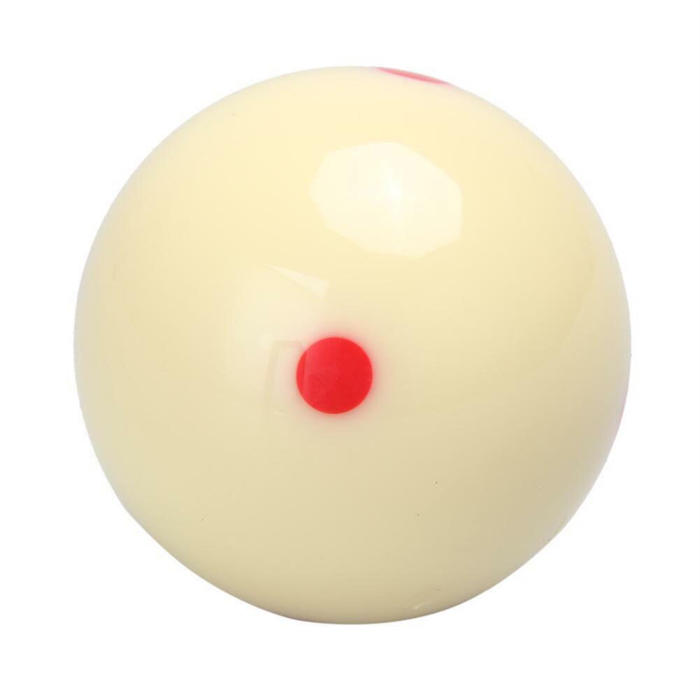 2-1/4 "Sport Harz drinnen Spiel Billard Schwimmbad Praxis Verordnung Größe rot Punkte Ersatz Tisch Warteschlange Ball Werkzeug Mini Ausbildung