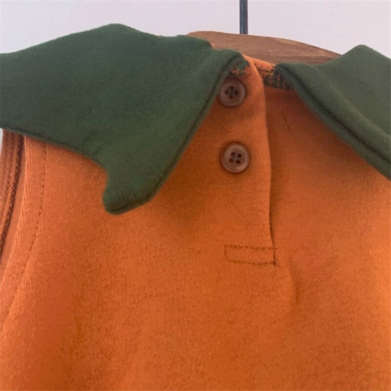 MILANCEL 2021 primavera bambino corpo carino Pumkin bambino ragazze completo da uomo bambino ragazzi corpo con cappello