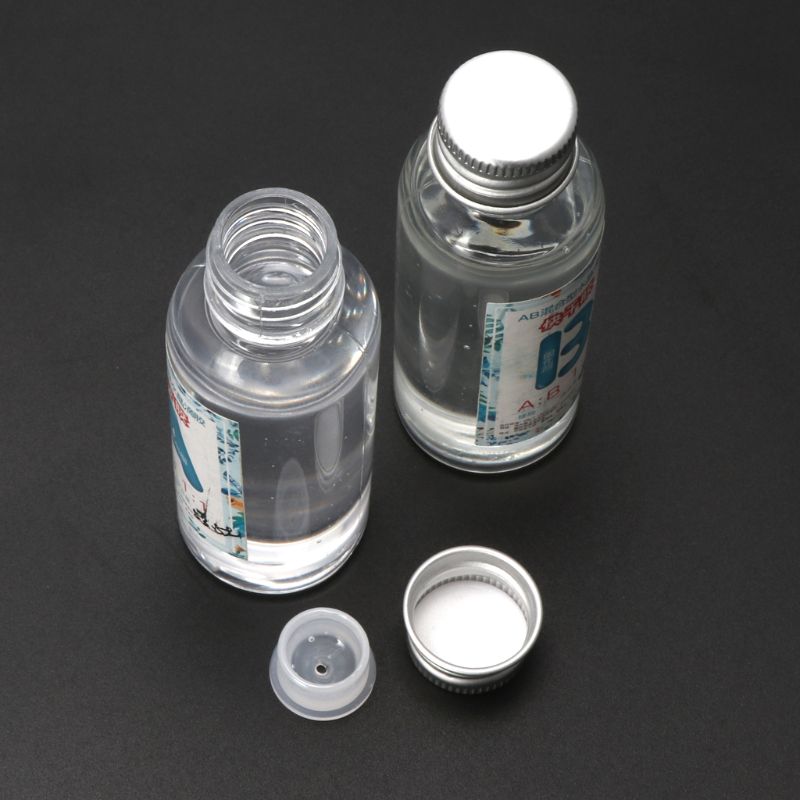 3 Ounce Quick Curing AB Resin 1:1 Kit Clear Hard Epoxy Resin For Jewelry Making 23GB