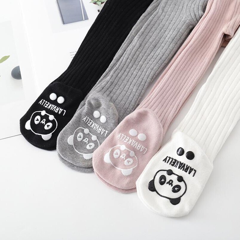 Anti-slip cartoon Newborn Baby Tights For Baby Girl Boy Stocking Solid Color Baby Girls Pantyhose Infant Baby Clothing Christmas