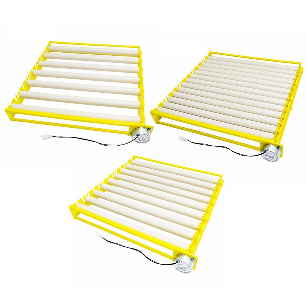 Accessoires pour incubateur d'œufs en plastique, plateau à œufs rotatif automatique et Durable