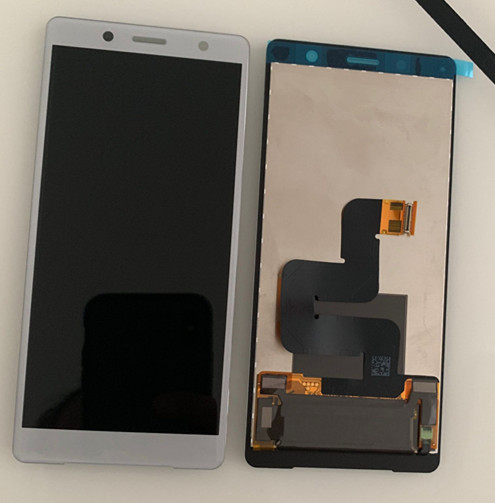 For sony xperia  xz2 kompakt lcd-berøringsskjerm digitaliseringsenhet for sony  xz2 mini-skjermerstatning med ramme  h8324 h8314