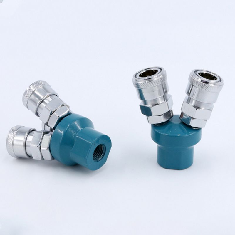 2 Way /3 Way Quick Connector Air Compressor Multi Slang Koppeling Fitting Pneumatisch Gereedschap