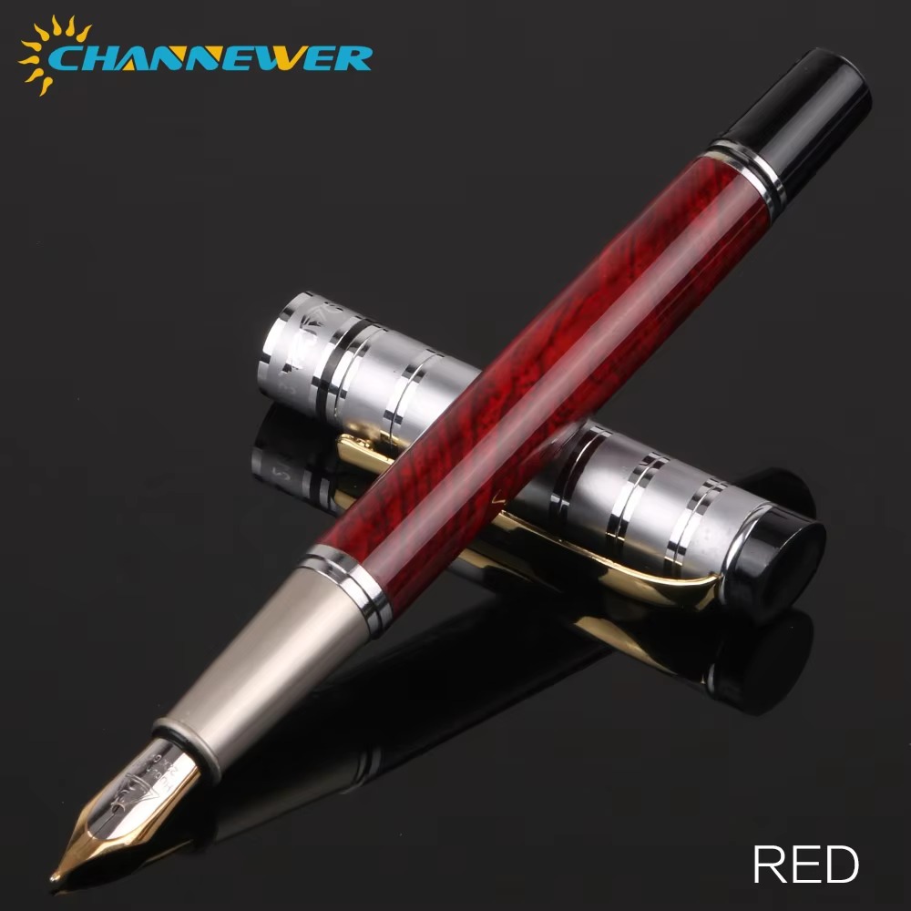 STONEGO 5 SIZE lassical Metal Black Fountain Pen Converter Calligraphy Pens for Writing Drawing Journal Business Pens