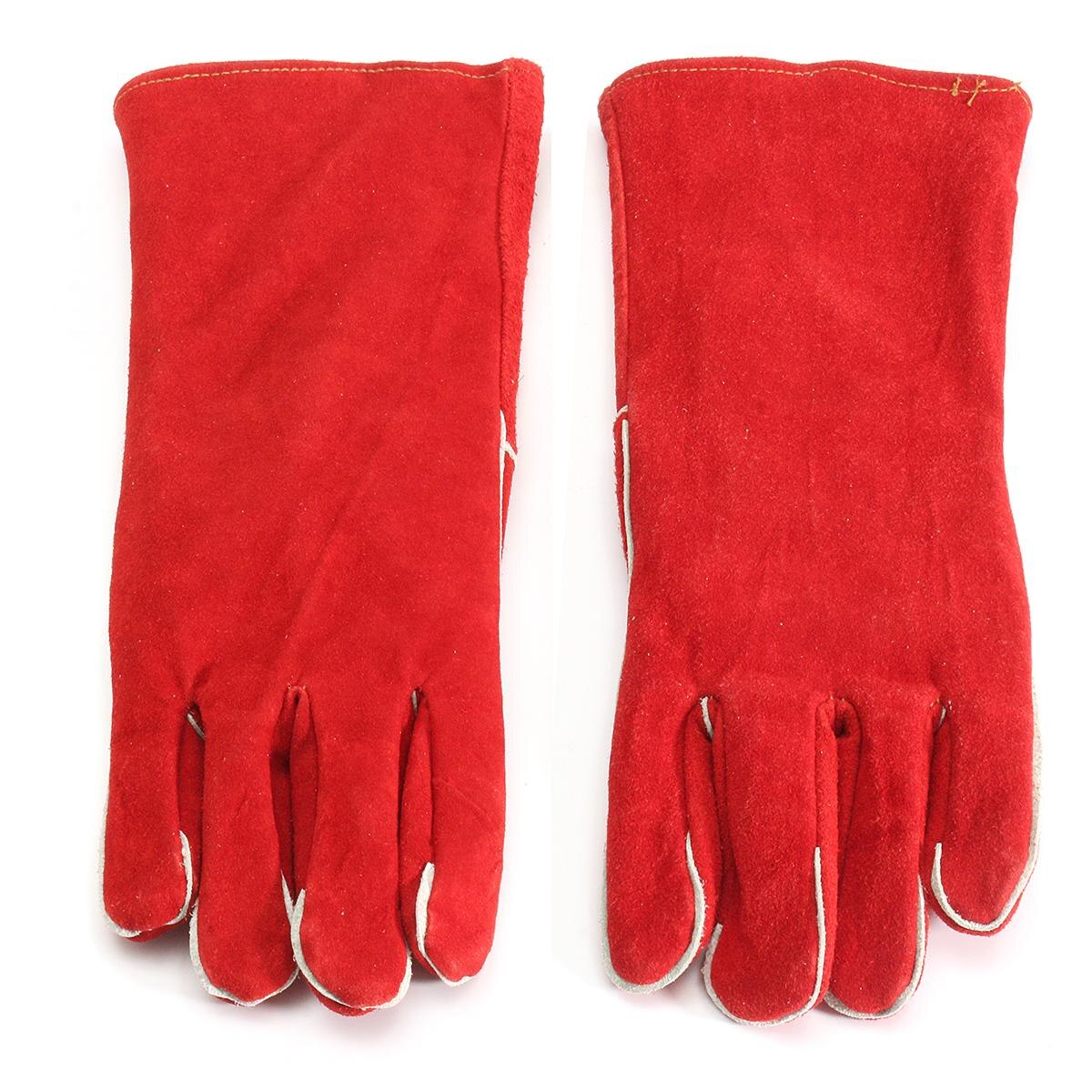 Safurance 15.7'' Heat Resistant Melting Furnace Gloves Fire High Temperature Protection XL Workplace Safety