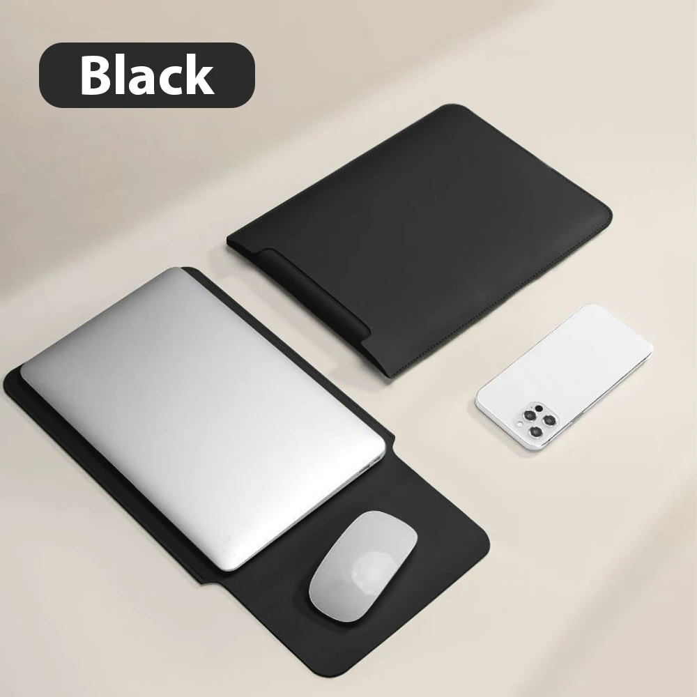 Funda para portátil de 11, 13, 15 y 16 pulgadas para Apple, Macbook, Lenovo, Huawei, Xiaomi, Notebook, iPad Air Pro 10, accesorios para tableta: 14 pulgadas / Azul marino