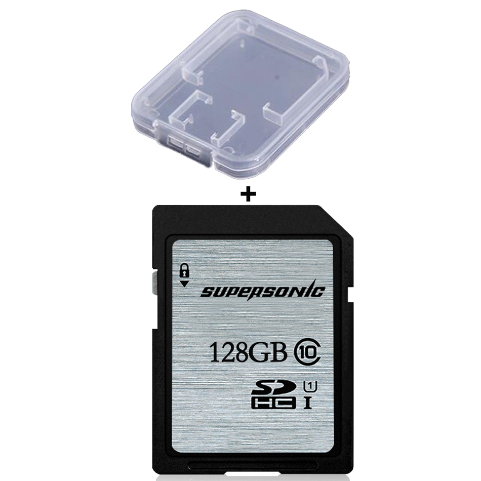 SD Card for Car DVR High Performance Class 10 8GB/16GB/32GB/64GB Memory Card Fast Speed Cards 95M/S for DSLR 4K HD Video: 128GB n Free Holder