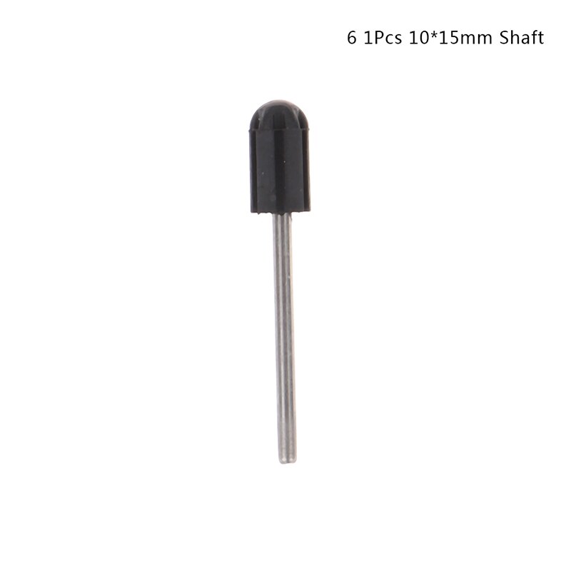 1/5pcs/set Bit Manicure Tool Nail Sanding Caps Rubber Grip Pedicure Polishing Sand Block Electric Drill Accessories: 6