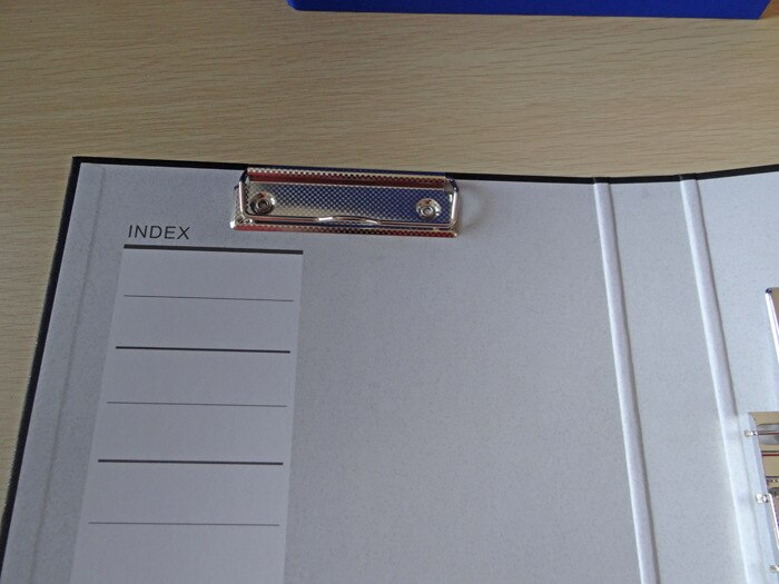 Office Business Folder A4 Paper Double Powerful Clip File Cabinets Folder Desktop Storage Folder School Office Stationery