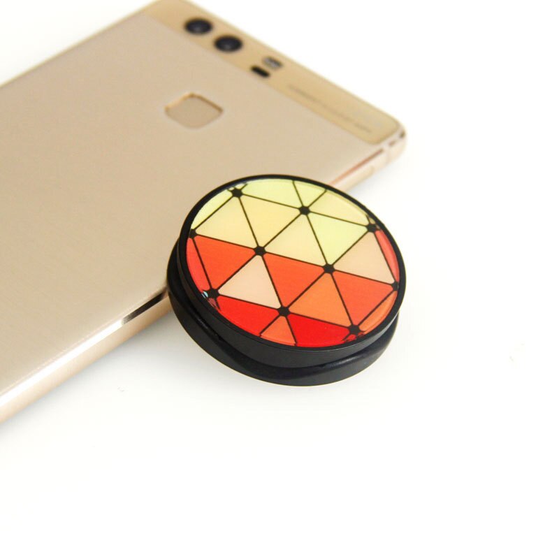 Cute Cartoon Round Universal Expanding Stand Grip Finger Ring Holder Mobile Phone Folding Bracket For iPhone 8 7 X XR XS MAX: 8