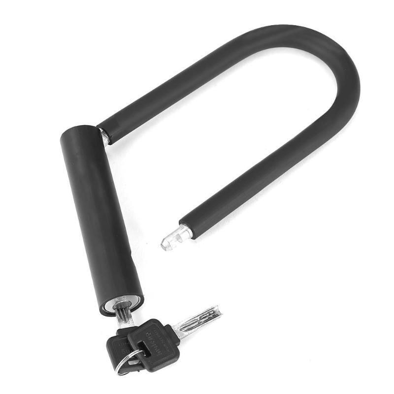 28 Universal Cycling Safety Bike U Lock Steel MTB Road Bike Cable Anti-theft Heavy Duty Lock Bicycle Accessories