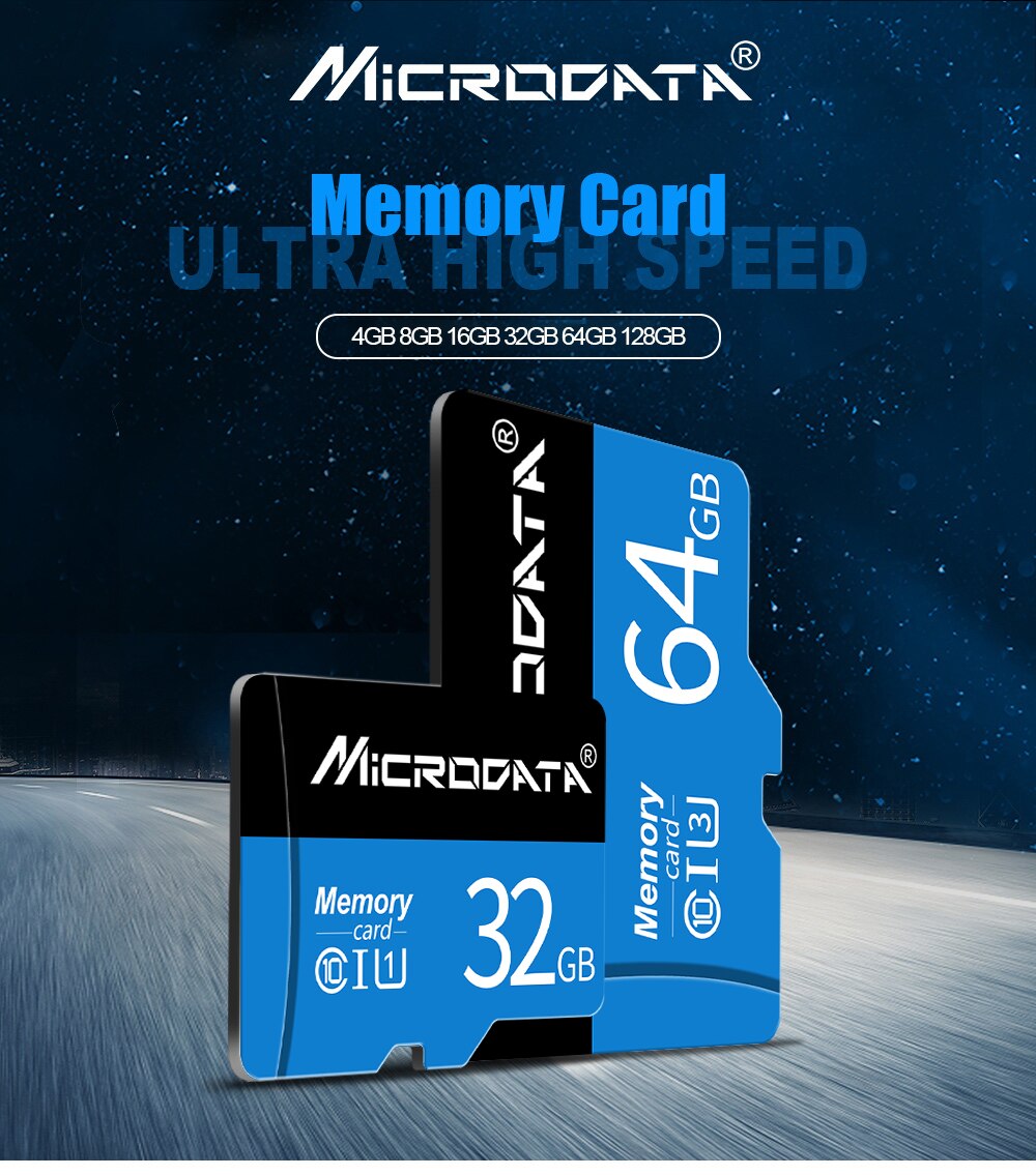 Tarjeta de memoria microSD para Samsung, tarjeta flash class10 de alta velocidad de 128gb, 64gb, 32gb, 16gb y 8gb