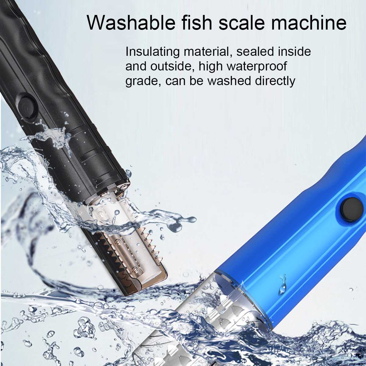 2800MAH 110V-220V Portable Electric Fish Scaler Fishing Scalers Clean Fish Remover Cleaner Descaler Scraper Seafood Tools