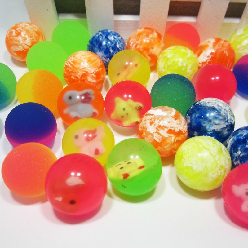 27Mm Bouncy Bal Kind Elastische Rubberen Bal Kinderen Van Pinball 1Pcs