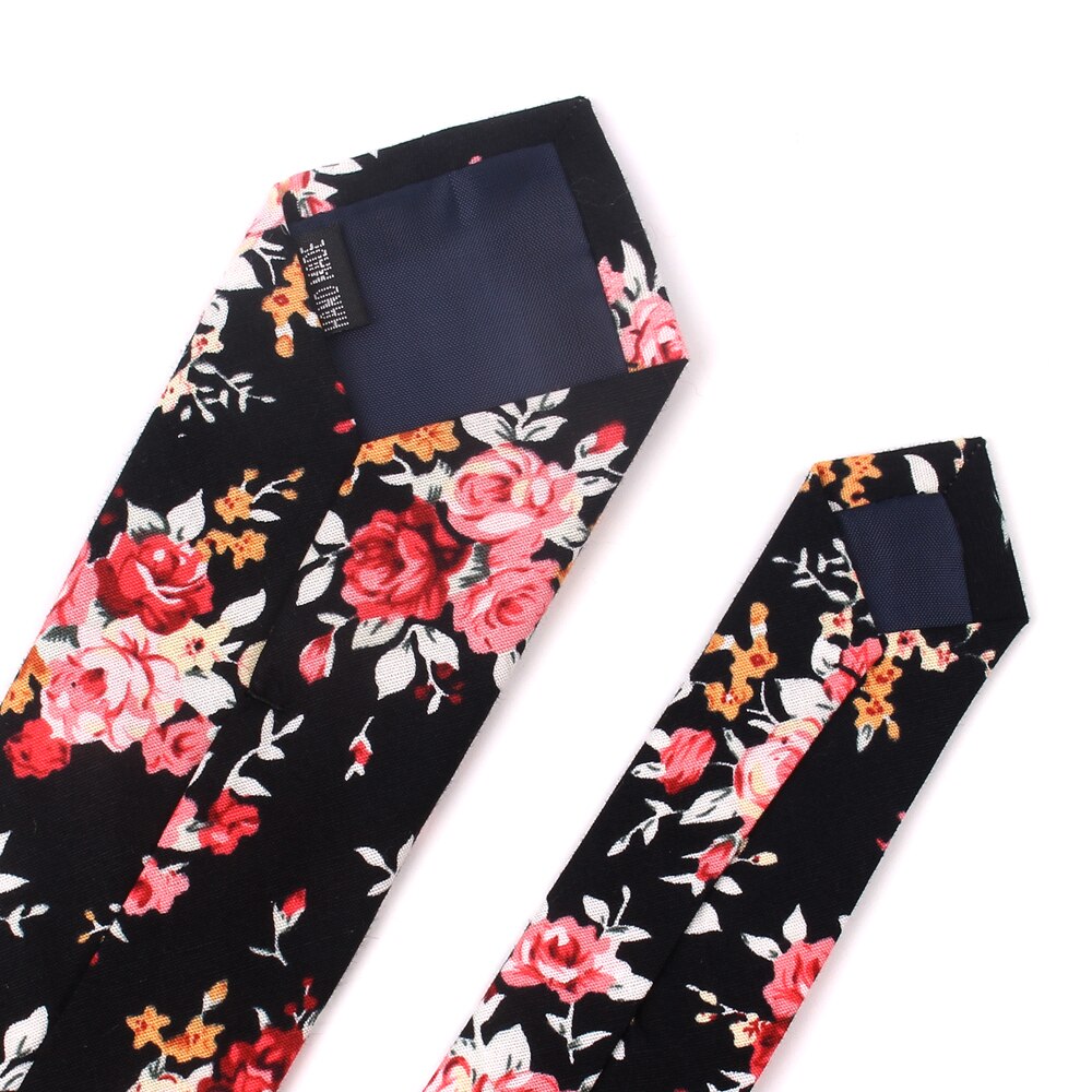 Cravate Paisley classique en coton pour hommes, ensemble Hanky pour hommes, cravates formelles à imprimé Floral pour fête de mariage, cravates de cou de marié