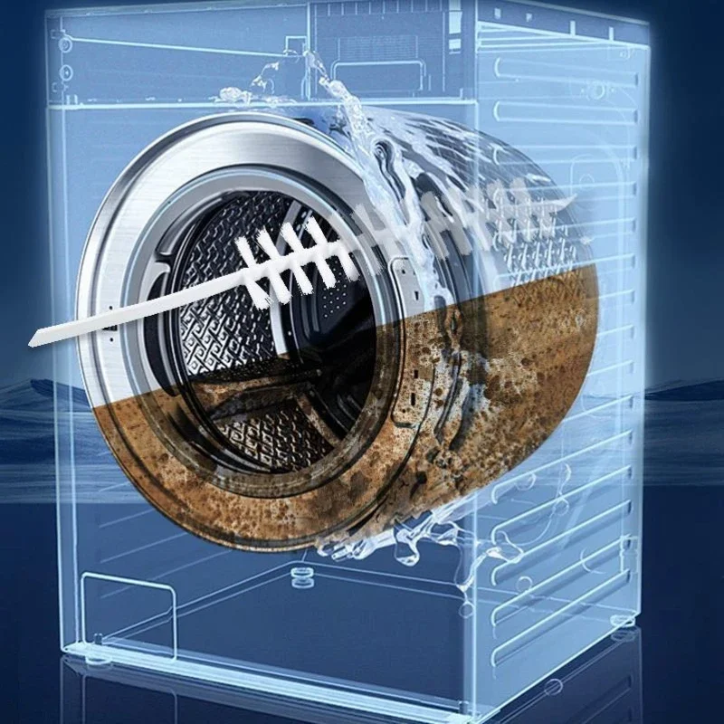 Trommelwasmachine Reinigingsborstel Universele reinigingsborstel Radiator Droger Machine Binnencilinder Borstel met lange steel Wasgereedschap