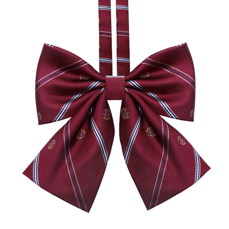 Ties Women Solid Striped Print Silky Womens Bows Tie All-match School Students Leisure Japanese Style Trendy Simple College Chic: 2