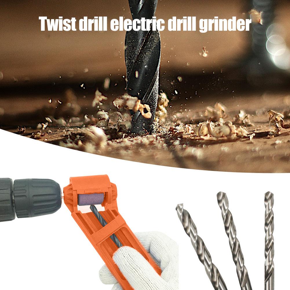 Drill Bit Sharpener Portable Corundum Grinding Wheel Tool Corundum