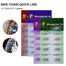 6 Paar Bike Chain Quick Link Mountain Cyclingl Fietsketting Ontbrekende Quick Connector Aansluiten Master Voor 8 9 10 11 12 Speed