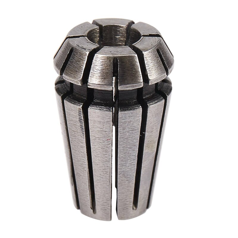 7Pcs 1-7mm ER11 Collet Chuck Tool Bits Holder Spring Collet with 8 Pcs Router Collet Set Chuck Heads Adapter